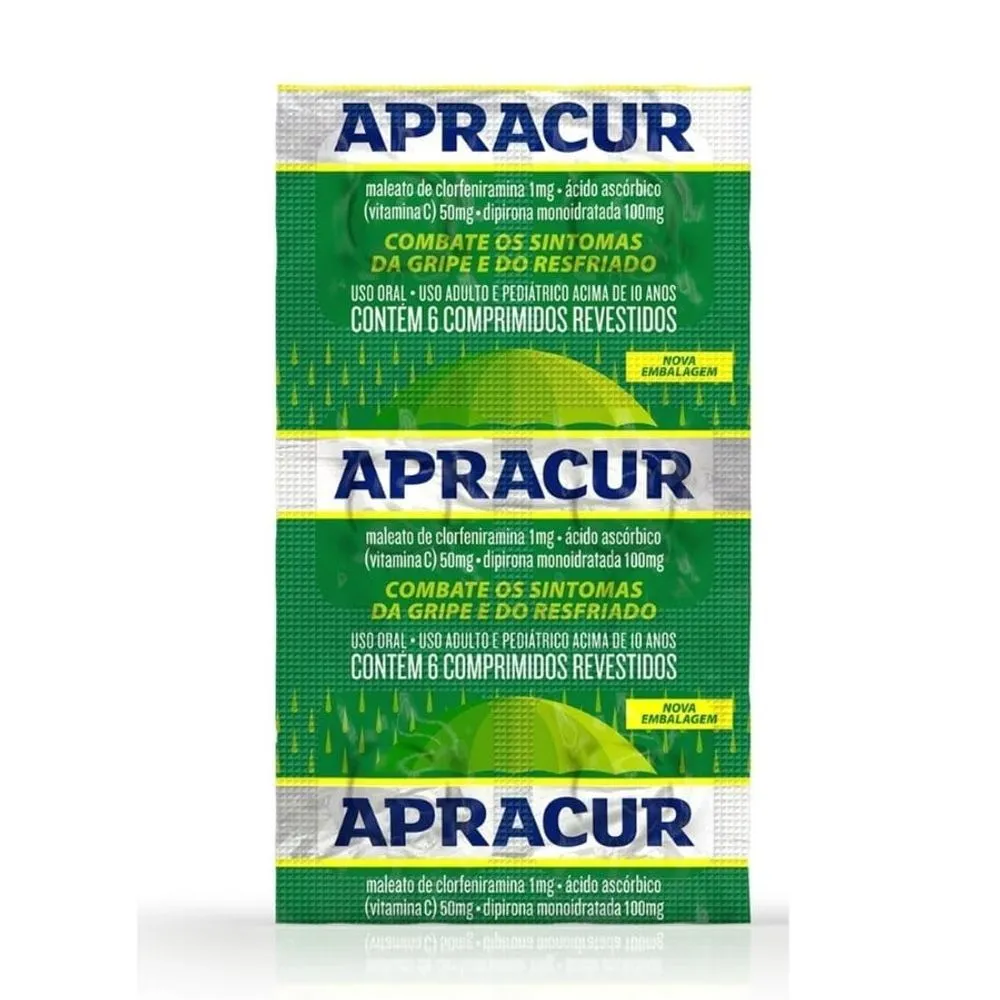 APRACUR C/25X6 COMPRIMIDOS